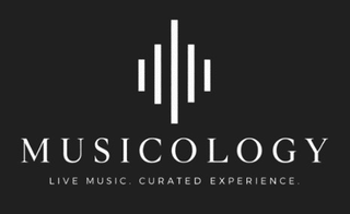 MUSICOLOGY LIVE MUSIC. CURATED EXPERIENCE. logo