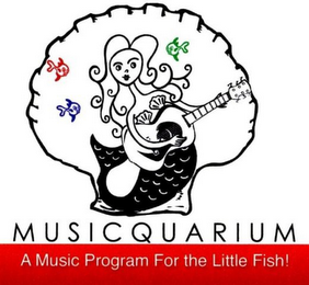 MUSICQUARIUM A MUSIC PROGRAM FOR THE LITTLE FISH! logo