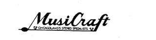 MUSICRAFT CHICAGOLAND'S STEREO SPECIALISTS logo