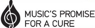 MUSIC'S PROMISE FOR A CURE logo