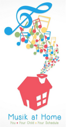 MUSIK AT HOME YOU YOUR CHILD YOUR SCHEDULE logo
