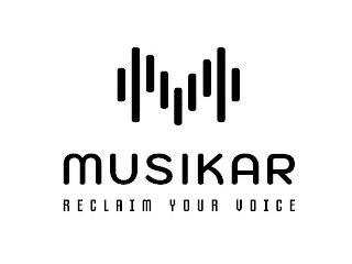 MUSIKAR RECLAIM YOUR VOICE logo