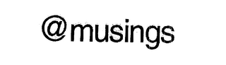 @MUSINGS logo