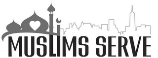 MUSLIMS SERVE logo