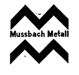 MUSSBACH METALL MM logo