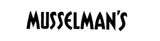 MUSSELMAN'S logo