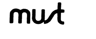 MUST logo