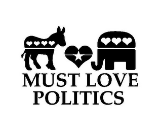 MUST LOVE POLITICS logo