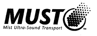 MUST MIST ULTRA-SOUND TRANSPORT logo