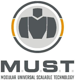 M.U.S.T. MODULAR UNIVERSAL SCALABLE TECHNOLOGY logo
