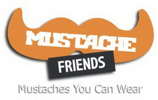 MUSTACHE FRIENDS logo