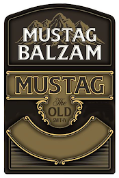 MUSTAG BALZAM MUSTAG THE OLD SMITHY logo