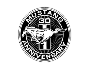 MUSTANG 30 ANNIVERSARY logo
