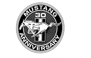 MUSTANG 30 ANNIVERSARY logo