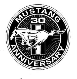 MUSTANG ANNIVERSARY logo