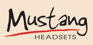 MUSTANG HEADSETS logo