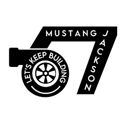 MUSTANG JACKSON LET'S KEEP BUILDING 67 logo