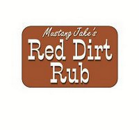 MUSTANG JAKE'S RED DIRT RUB logo