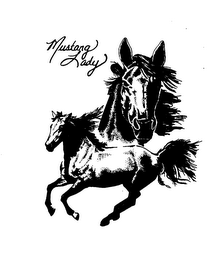 MUSTANG LADY logo