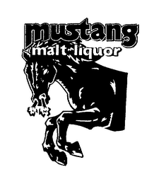 MUSTANG MALT LIQUOR logo