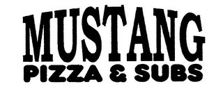 MUSTANG PIZZA & SUBS logo