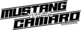 MUSTANG VERSUS CAMARO SHOWDOWN logo