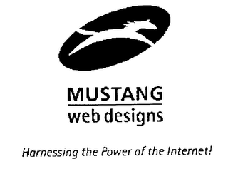 MUSTANG WEB DESIGNS HARNESSING THE POWER OF THE INTERNET! logo