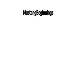 MUSTANGBEGINNINGS logo