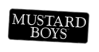 MUSTARD BOYS logo