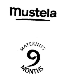 MUSTELA 9 MONTHS MESES logo