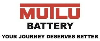 MUTLU BATTERY YOUR JOURNEY DESERVES BETTER logo