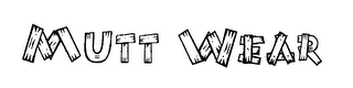 MUTT WEAR logo