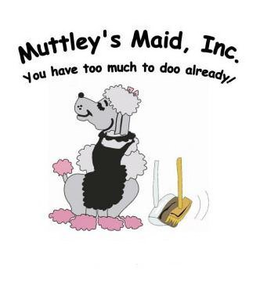 MUTTLEY'S MAID, INC. YOU HAVE TOO MUCH TO DOO ALREADY! logo