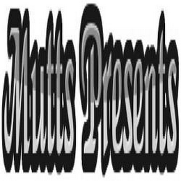 MUTTS PRESENTS logo