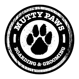 MUTTY PAWS BOARDING & GROOMING logo
