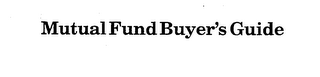 MUTUAL FUND BUYER'S GUIDE logo