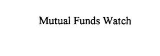 MUTUAL FUNDS WATCH logo