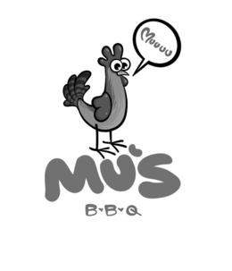 MUUUU MU'S B B Q logo