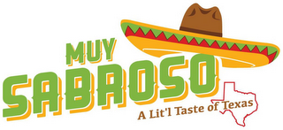 MUY SABROSO A LIT'L TASTE OF TEXAS logo