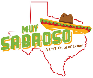 MUY SABROSO A LIT'L TASTE OF TEXAS logo