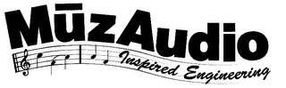 MUZ AUDIO INSPIRED ENGINEERING logo