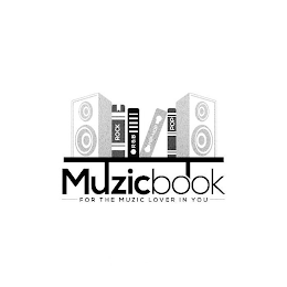 MUZICBOOK FOR THE MUSIC LOVER IN YOU ROCK R&B POP logo