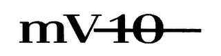 MV 10 logo