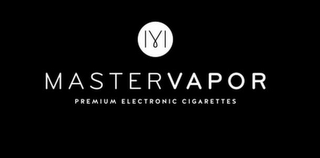 MV MASTERVAPOR PREMIUM ELECTRONIC CIGARETTES logo