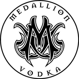 MV MEDALLION VODKA logo