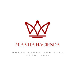 MV MIA VITA HACIENDA HORSE RANCH AND FARM ESTD.2019 logo