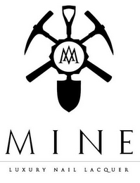MV MINE LUXURY NAIL LACQUER logo