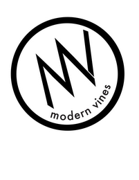 MV MODERN VINES logo