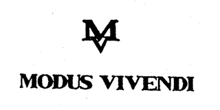 MV MODUS VIVENDI logo