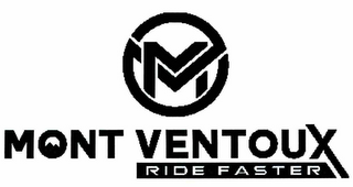 MV MOUNT VENTOUX  RIDE FASTER logo